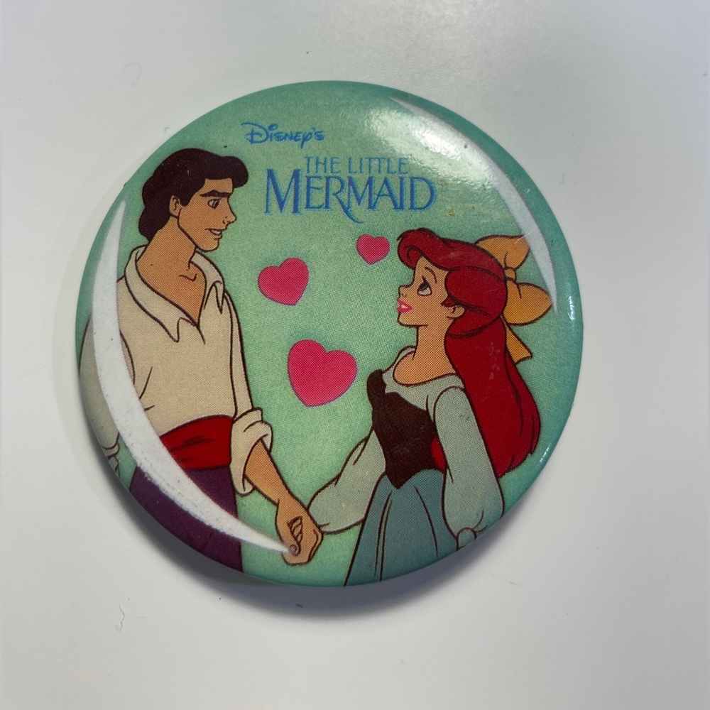 Disney vintage The Little Mermaid button